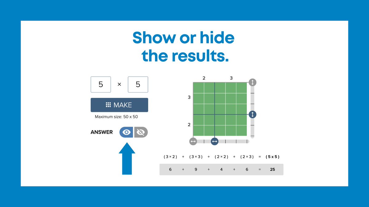 The Partial Product Finder app helps students develop the flexibility and conceptual understanding to build fluency with basic facts and strategies for multiplication of larger numbers. hubs.li/Q01LZ1vd0 #MLCfreeMathApps