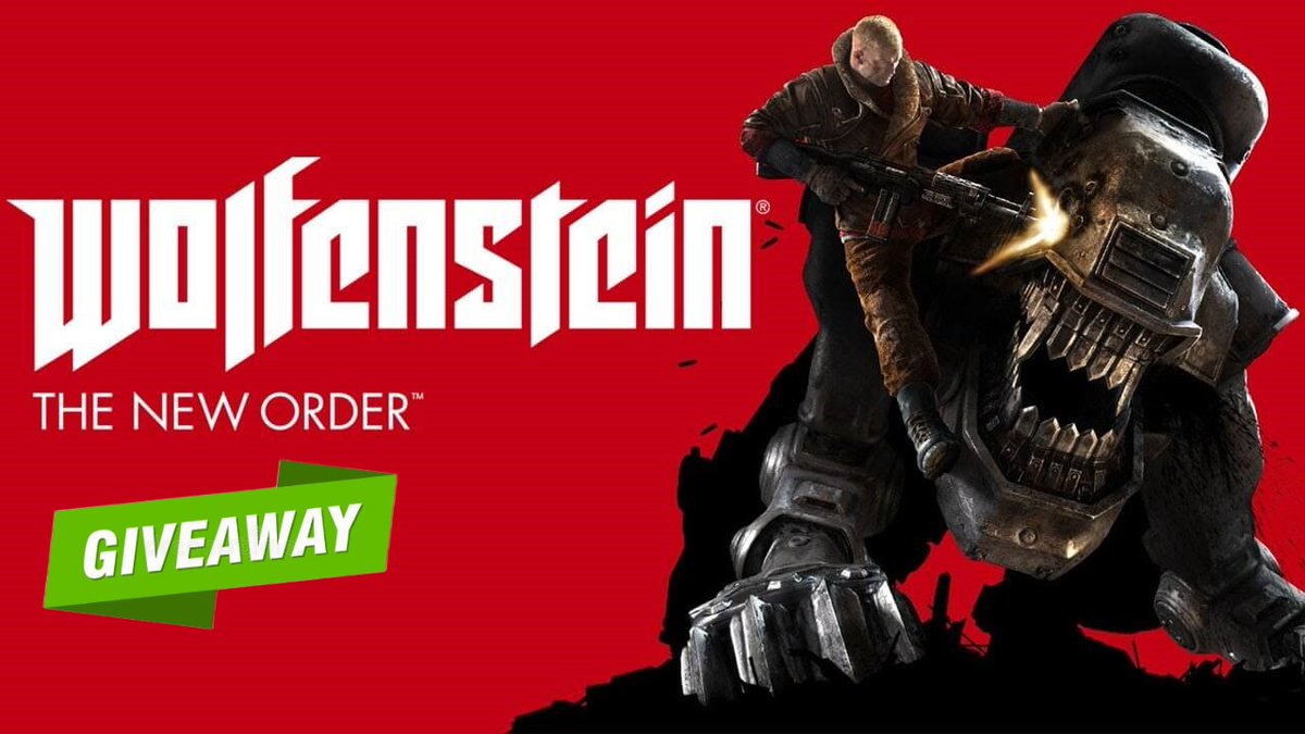 Free Steam Games✨ on X: 🔥🎁Wolfenstein The New Order GOG Game