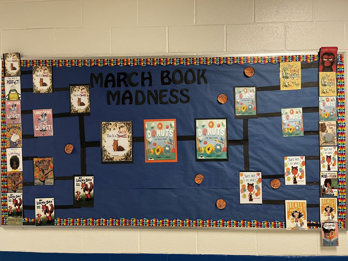 Our March Book Madness is finished! #oesrams #itsgrowtime