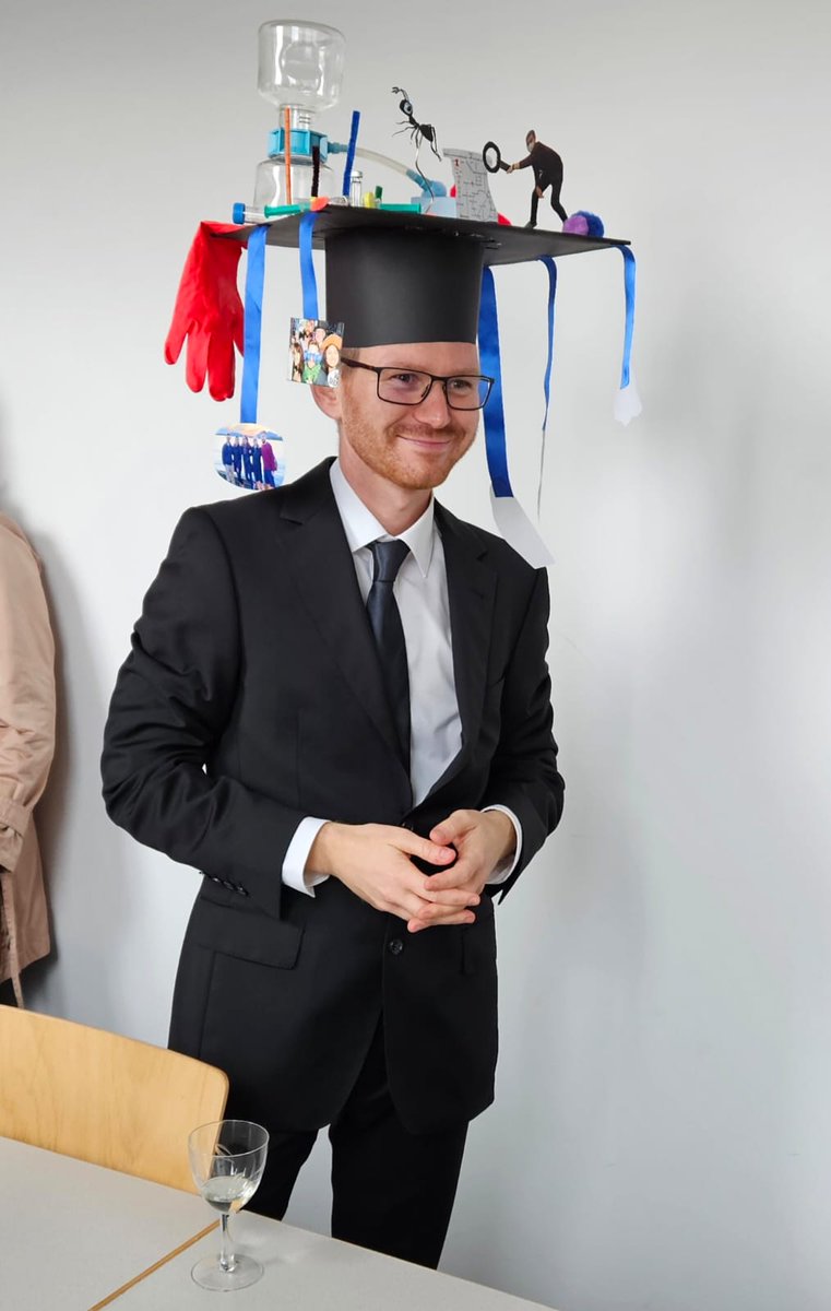 I am very proud that I successfully defended my PhD thesis today. Great 3 years conducting my thesis <a href="/BOKUvienna/">BOKU University</a> <a href="/BOKU_IMMB/">BOKU_IMMB</a>  <a href="/BioToP_PhD/">BioToP PhD School</a>! One chapter is finished, a new one will start in the next weeks! stay tuned for the publications of my PhD coming soon! #PhD #finished