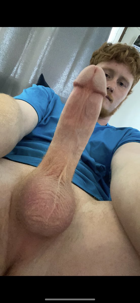 Justinginger13's tweet photo. Love playing with my cock #onlyfans #selling_content #ginger #bigdick #onlyfansleaked https://t.co/4vNuIeB5Ru
