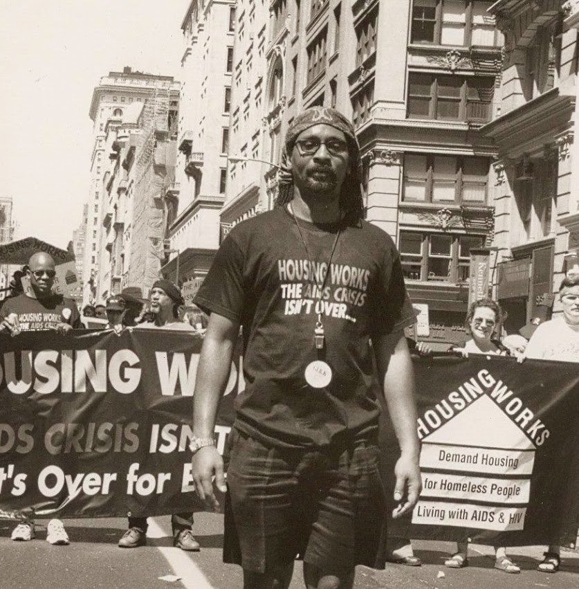 housingworks's tweet photo. Today we gathered at our Keith D. Cylar Community Health Center to remember our co-founder Keith Cylar on the anniversary of his passing. 

Keith was a movement leader, a harm reductionist, and a visionary pleasure activist. His life and work continues to inspire us. https://t.co/p1lMHKbT2q