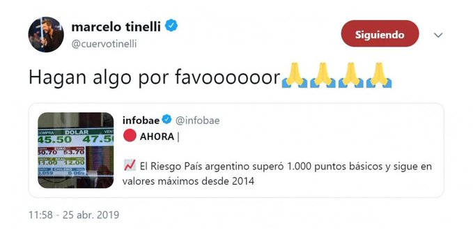 Pat_Odone's tweet photo. Nadie renuncia, nadie dice nada, nadie protesta, no hay piedrazos, ni cortes, ni enfrentamientos. Plaza de Mayo está intacta 
Son ellos, fueron ellos, siempre serán ellos
#Dolar
#ElPeorGobiernoDeLaHistoria 
#Memoria https://t.co/0bqB1ksudd