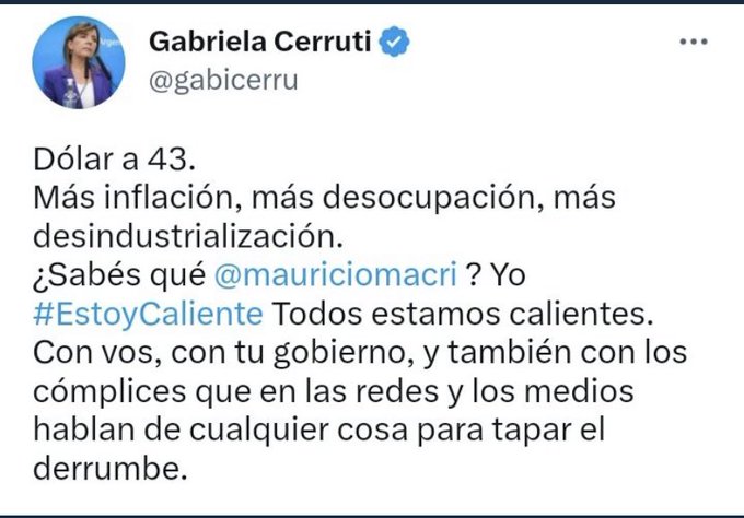 Pat_Odone's tweet photo. Nadie renuncia, nadie dice nada, nadie protesta, no hay piedrazos, ni cortes, ni enfrentamientos. Plaza de Mayo está intacta 
Son ellos, fueron ellos, siempre serán ellos
#Dolar
#ElPeorGobiernoDeLaHistoria 
#Memoria https://t.co/0bqB1ksudd