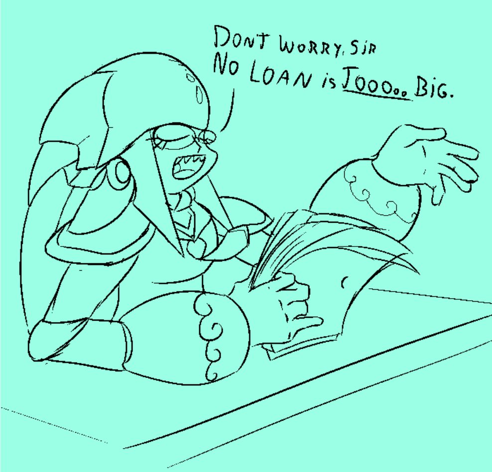 trigonomancer's tweet photo. Shark Loan Woman
character is @nine_ilust's Shark Woman https://t.co/LyIDvSad0c