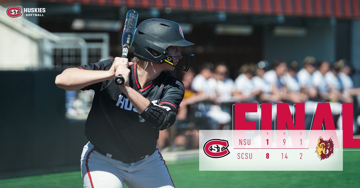 Final.

And that is a series dub! 🙌

#HuskiesSoftball #PackMentality🐾 #GoHuskies