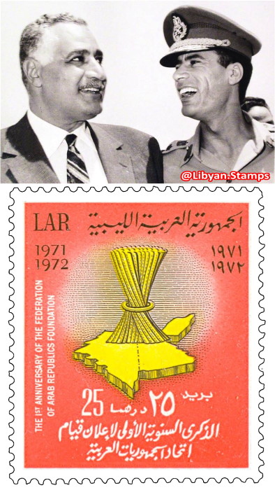 LibyanStamps's tweet photo. 🇱🇾 LIBYA STAMPS 17.02.1972 "Arab Republics" ... Info in: https://t.co/0JPith1hzI #Libya #Libye #Libia #Philately #Stamps #Filatelia #Philatelie #Briefmarken #ArabUnion #Nasser #Egypt #Gaddafi #Libya https://t.co/b9aDIvcz32