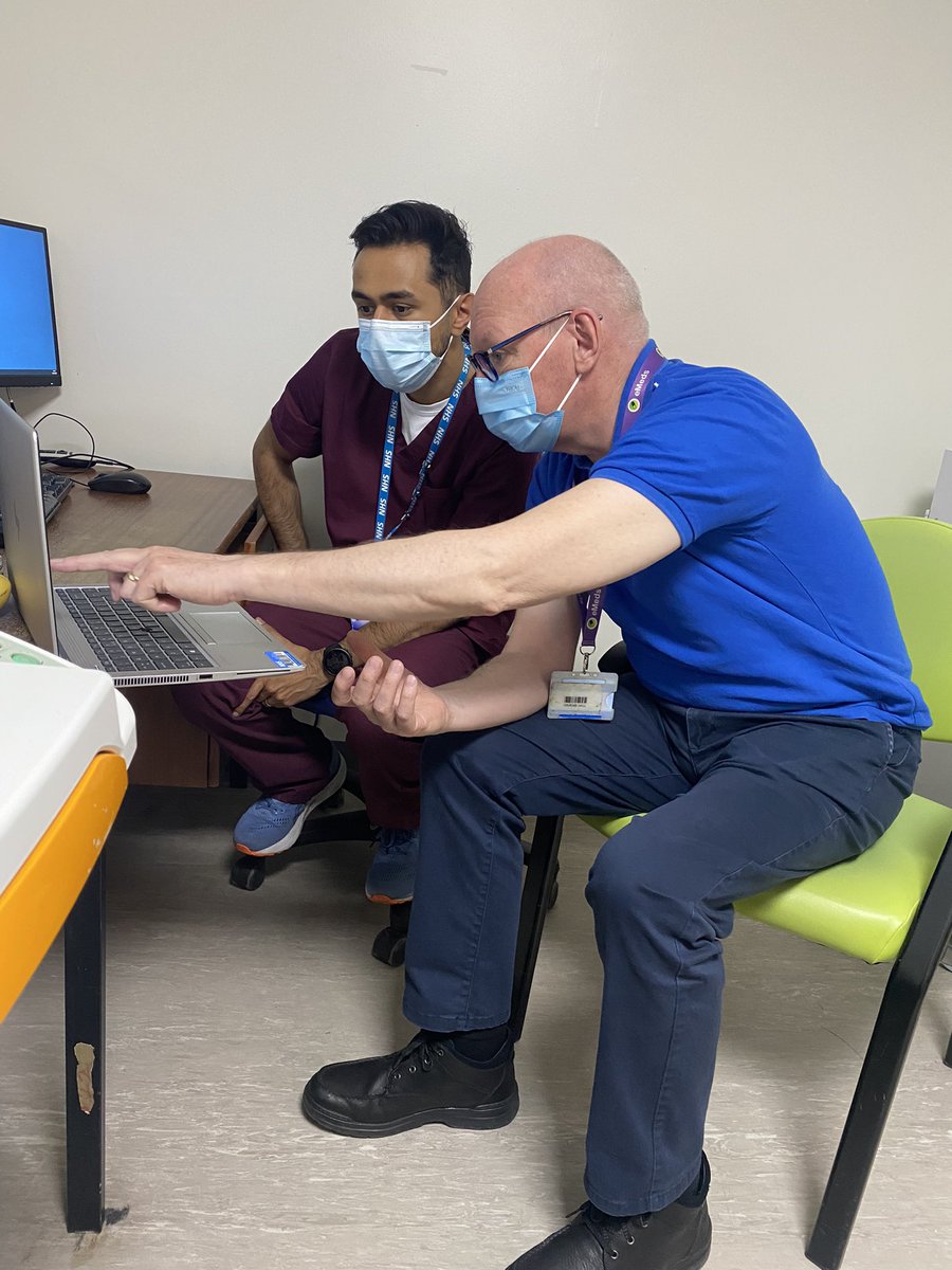 Blue Army back on the floor rolling out <a href="/nervecentrehq/">Nervecentre Software</a> <a href="/eMedsUHL/">eMedsUHL</a> in Eye casualty <a href="/Leic_hospital/">Leicester's Hospitals</a> 📲📱💻 <a href="/graemehall64/">Graeme Hall</a> <a href="/drtimbourne/">Tim Bourne</a> <a href="/CIOLeic_hosp/">Andy Carruthers</a> <a href="/eHospitalUHL/">eHospitalUHL</a>