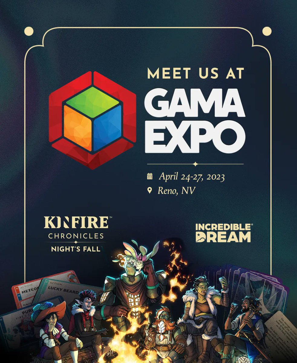 incredidream's tweet photo. Incredible Dream is going to GAMA! We attended last year just to visit and learn, but this year we have a booth, and we have a game, and we are READY!

Who are we going to see there? https://t.co/iyYoatxRBy