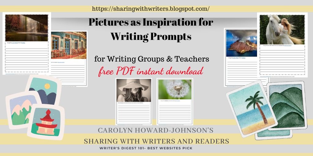Sharing with Writers and Readers: Pictures as Inspiration for Writing Prompts sharingwithwriters.blogspot.com/2023/04/pictur…