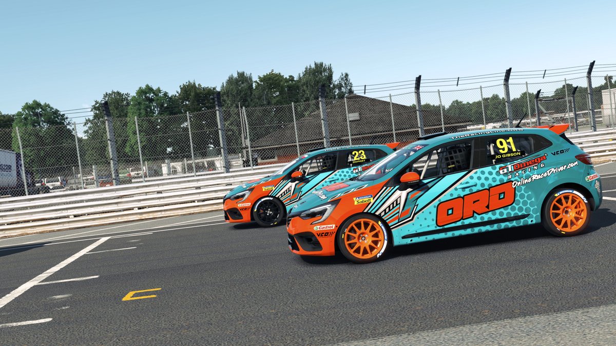 The Racing Line's Clio Cup Team Lineups:

Team ORD - <a href="/ORDNews/">OnlineRaceDriver.com</a> 

Joe Gibson - @joegibbogibson 
Patryk Dopart - <a href="/mtk233/">Patryk Dopart</a> 

<a href="/vcoesports/">VCO 🕹🏎</a> <a href="/GTOmegaRacing/">GT Omega</a> 
#iRacing #RLTCC