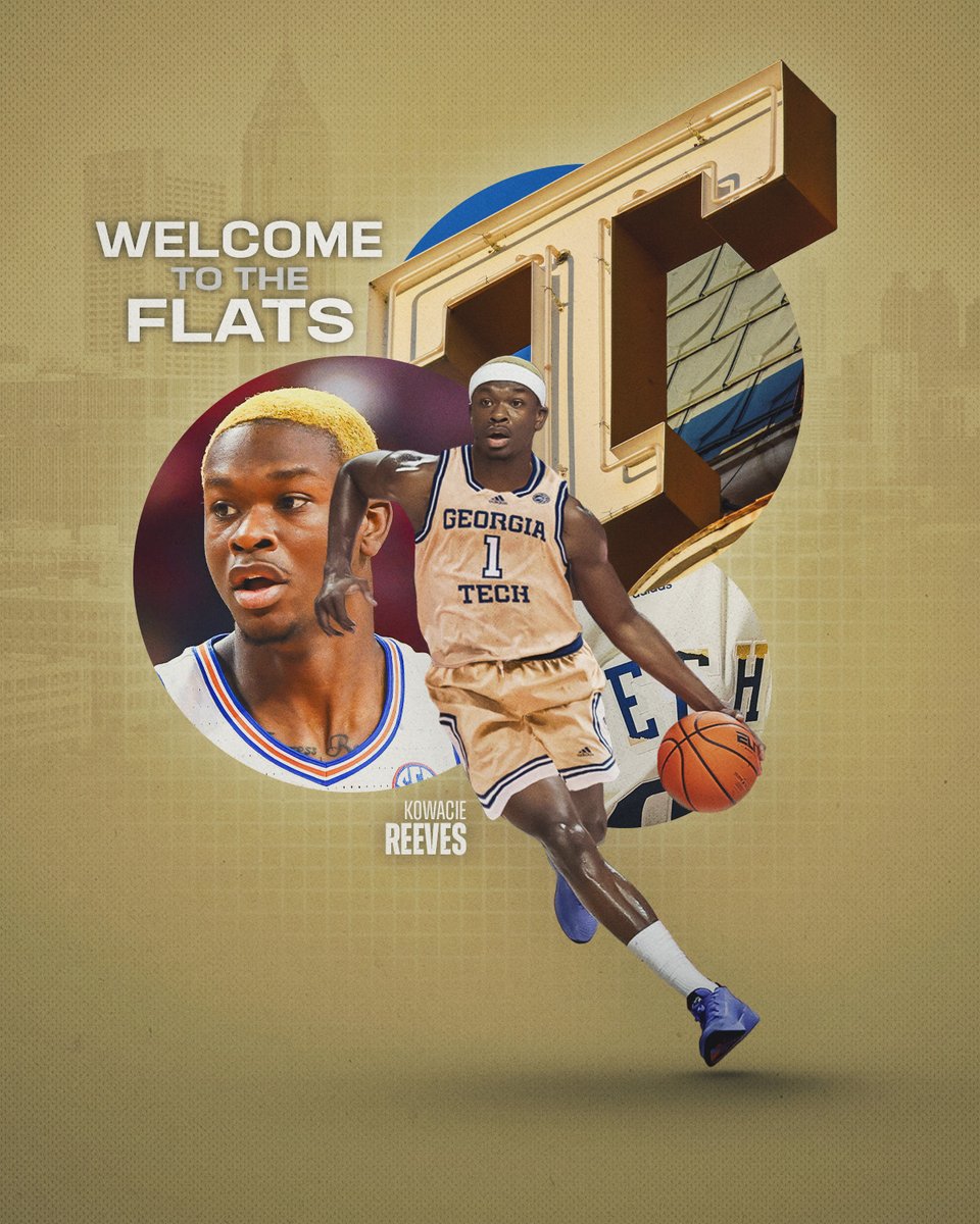 Georgia Tech Menโs Basketball (@gtmbb) on Twitter photo Welcome to The Flats <a href="/wacie_wacie/">Kowacie Reeves, Jr.</a> !!!
Transfer Kowacie Reeves to join the Yellow Jackets.
buzz.gt/reevesK-041823 Welcome to The Flats <a href="/wacie_wacie/">Kowacie Reeves, Jr.</a> !!!
Transfer Kowacie Reeves to join the Yellow Jackets.
buzz.gt/reevesK-041823