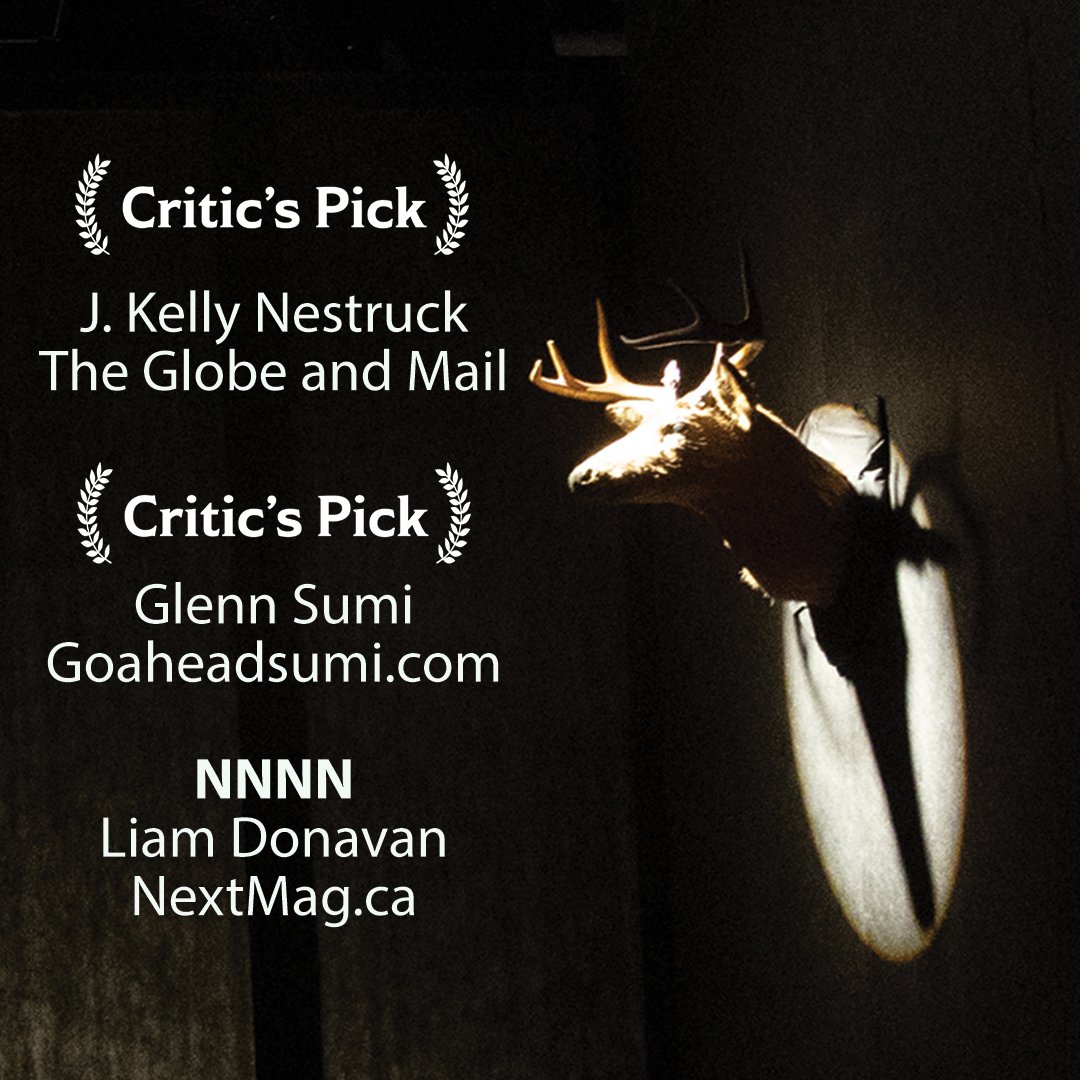 Only 7 performances remain of <a href="/AyacheMakram/">Makram Ayache</a>'s 
The Hooves Belonged to the Deer!

Don't miss this modern, mythic, epic tragedy with direction from Peter Hinton-Davis!

Tickets are going fast.  Grab yours from tarragontheatre.com/plays/the-hoov…

Produced in association with @buddiesto