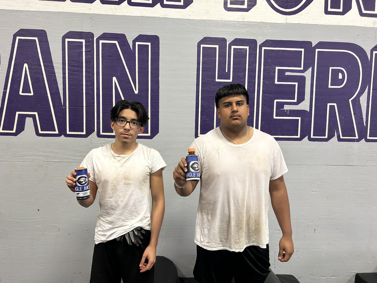 Bring the Juice!  Our #EagleJuice recipients are Ozuna and Triana!  Great work today guys!  If your juiceless then you are useless ‼️ #CrowleyTough🦅