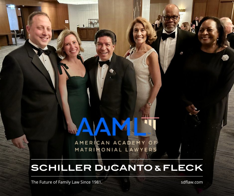 Our firm is a proud supporter of the AAML. Congrats to James H. Feldman who was honored at this year’s AAML Illinois Chapter gala. 

Pictured L to R: Jason Sposeep, Kristen Sposeep, Justice Jesse Reyes, Anita Ventrelli, Judge Boyd and Attorney Linda Boyd.