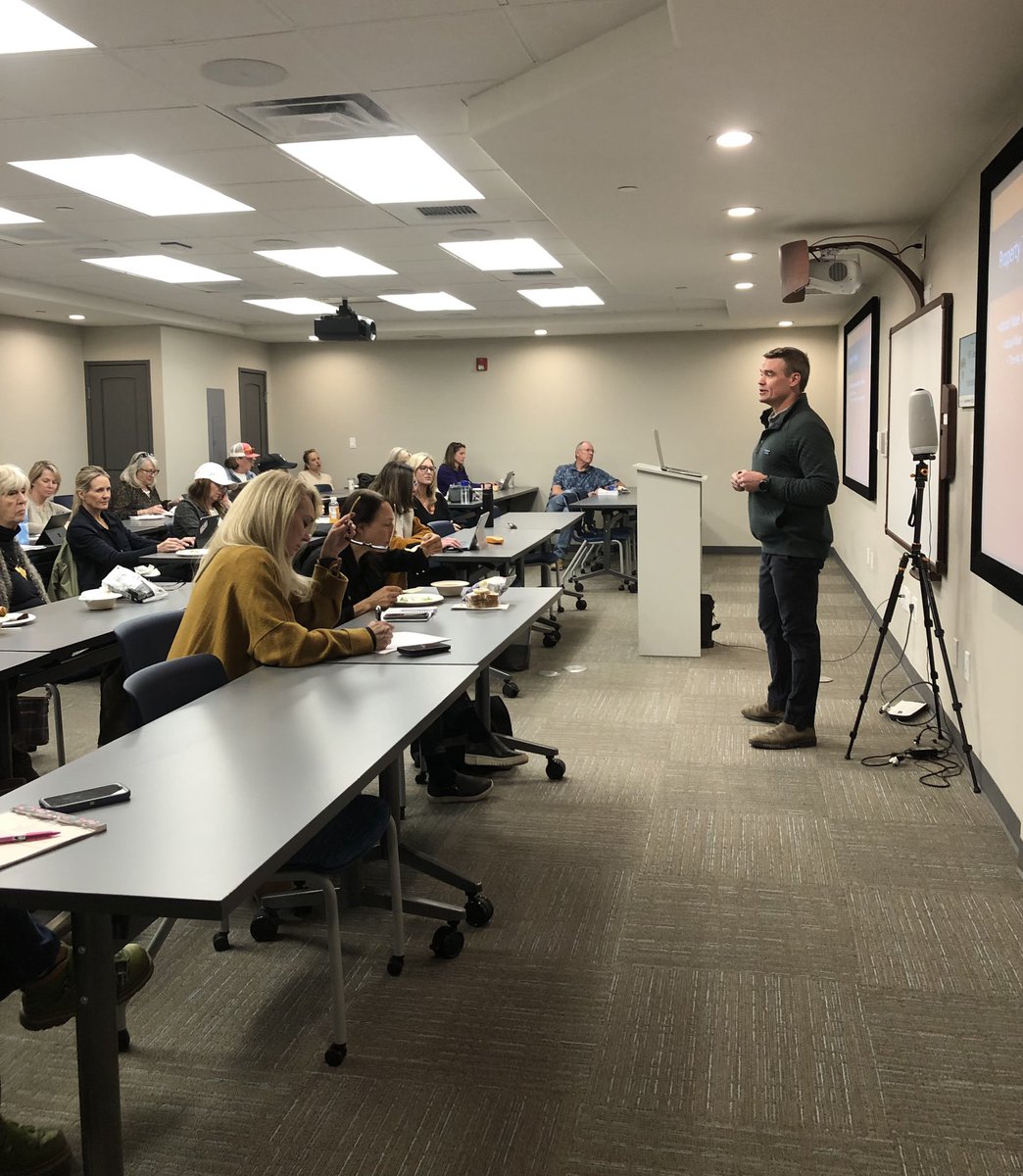 VailBoard's tweet photo. Property taxes will go up this year. VBR works to keep members updated on changes in our market. Thank you to Ryan Kane of Eagle Appraisal Group for the informative presentation today. #vbreducation #vbrrealtor #vbraffiliate https://t.co/xdgygFxeDJ