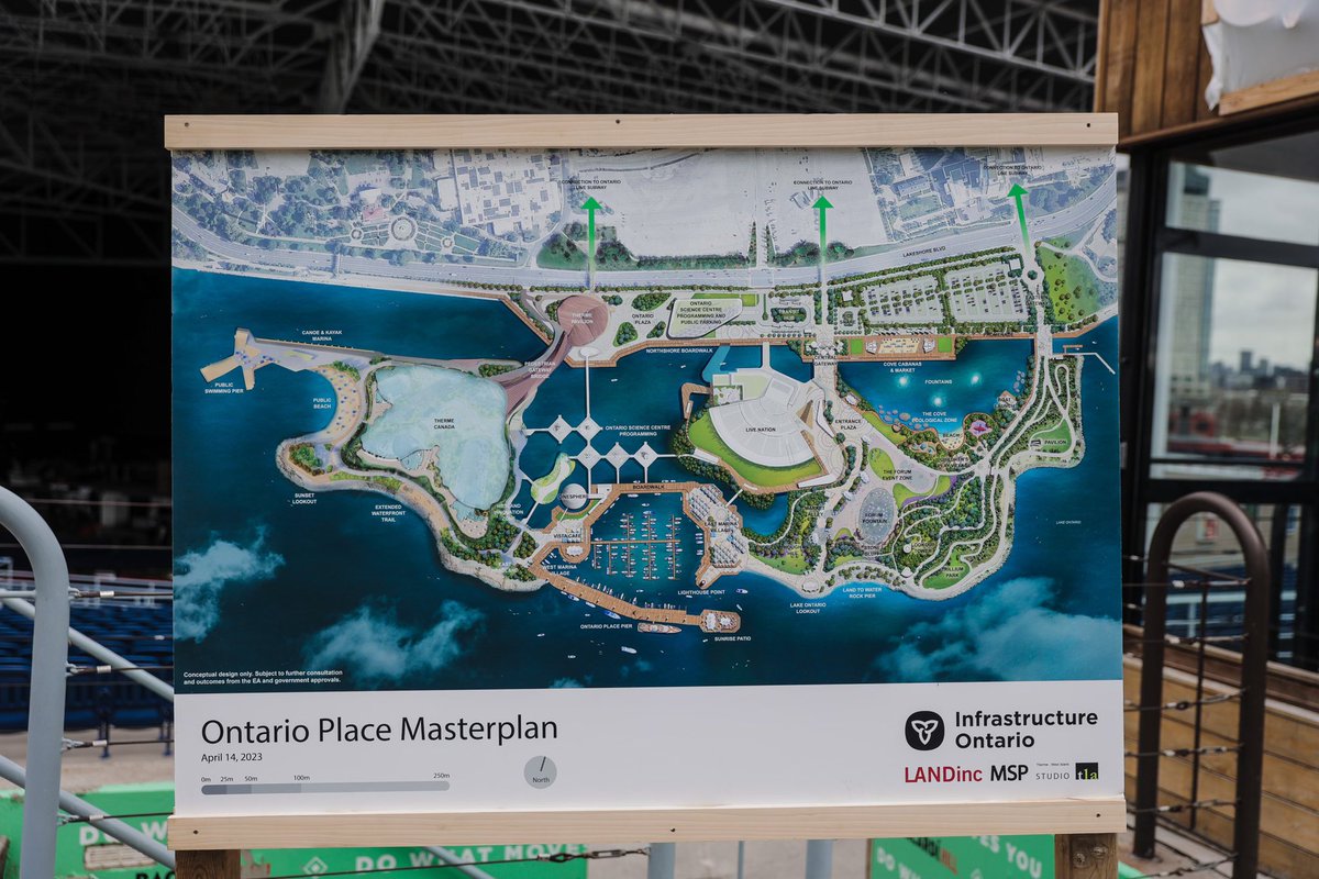 fordnation's tweet image. Get ready for more at #OntarioPlace! 

Ontario Place will be a world class, year-round destination with fun for everyone.
✅More beaches, parks and trails
✅New Ontario Science Centre
✅Year-round concert venue
✅Public marina
✅Lots of food and drink options