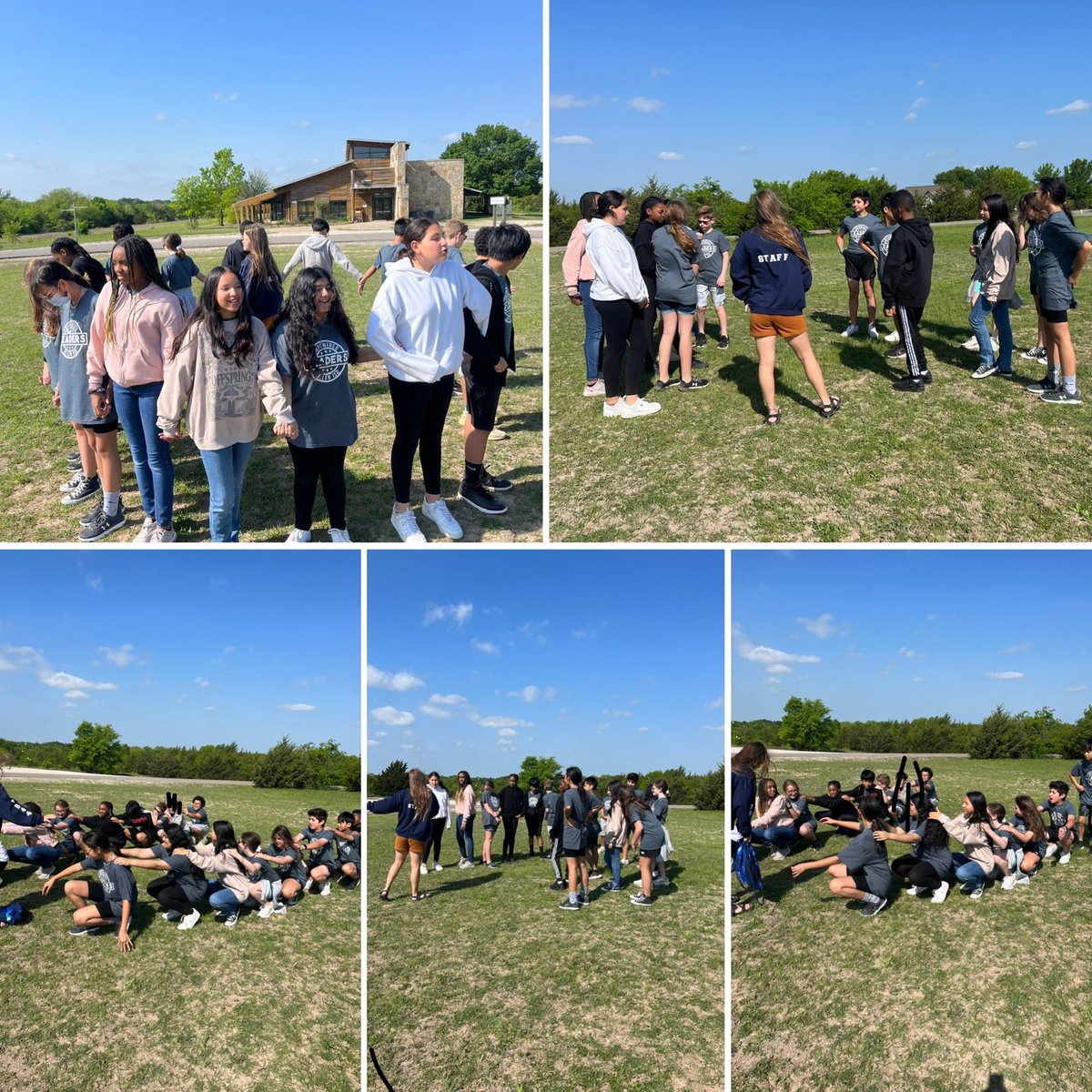 Empowered Leaders took a trip to CCAC to do some team building! What a fun day. <a href="/MarionMavericks/">Marion Mavericks</a> #20yearsME @Marion_Dobbins