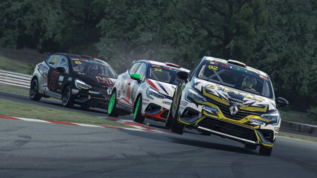 The Racing Line's Clio Cup Team Lineups:

Goldwing Motorsport - <a href="/Goldwing_MS/">Goldwing Motorsport</a>

Sam Vanolst - <a href="/Vanolst92/">Sam Vanolst 🇧🇪</a>
Duncan Marais

<a href="/vcoesports/">VCO 🕹🏎</a> <a href="/GTOmegaRacing/">GT Omega</a> 
#iRacing #RLCC