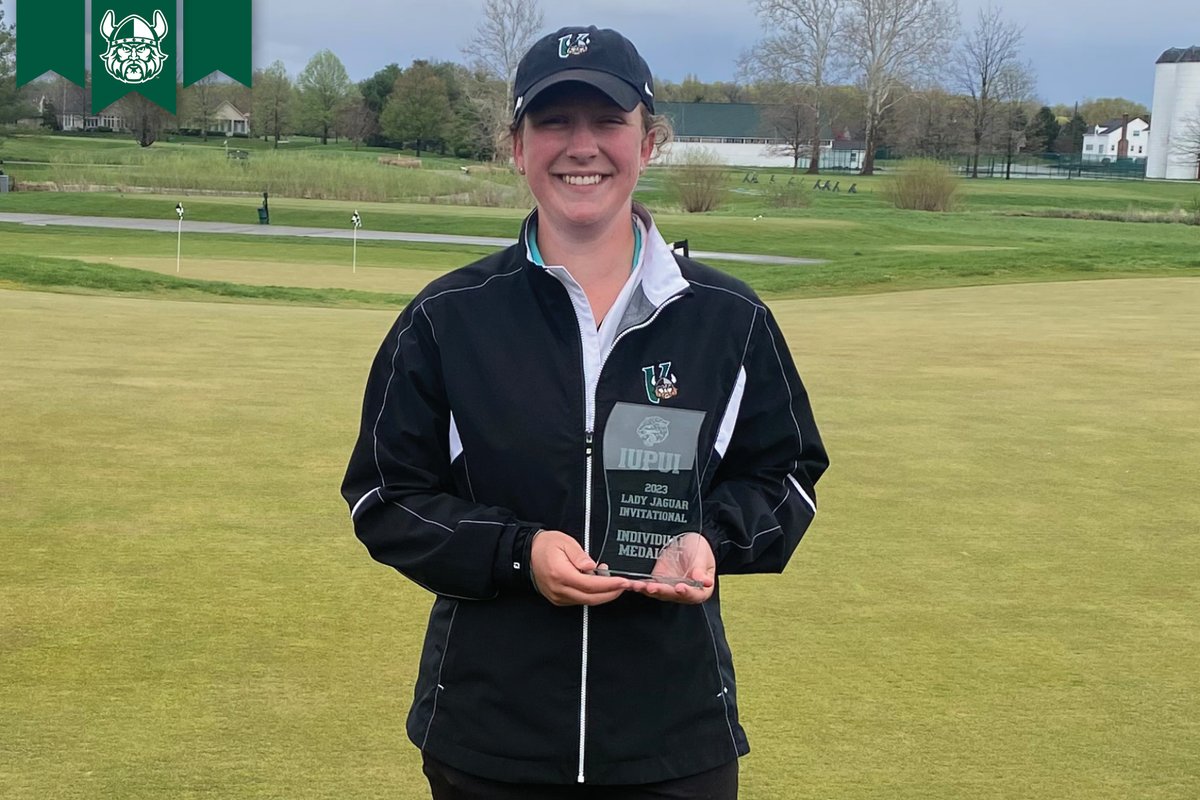 CSU_Athletics's tweet photo. Congrats to Brynna Mardis of @CSU_Golf for being named this week's Viking of the Week! #GoVikes https://t.co/XGExzuEcR2