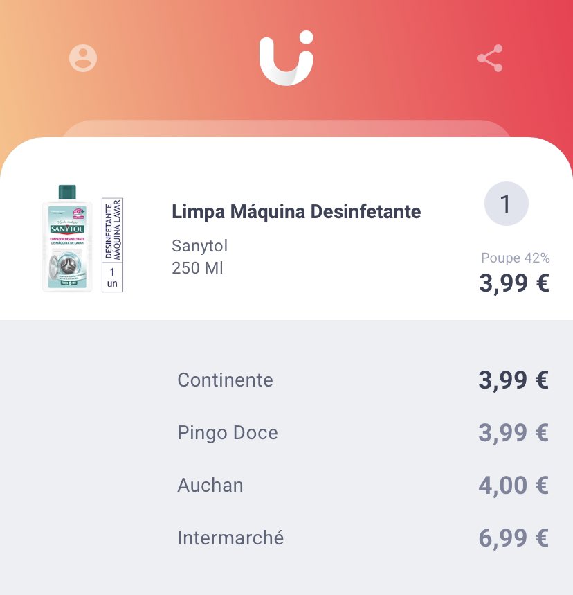 LisieApp's tweet photo. Comparar preços dá nisto. 🤒
Malandreco do intermarché.
#precos #comparador #supermercados #grandessuperficies #produtosalimentares #produtoscasa https://t.co/0vIHYu0AjL