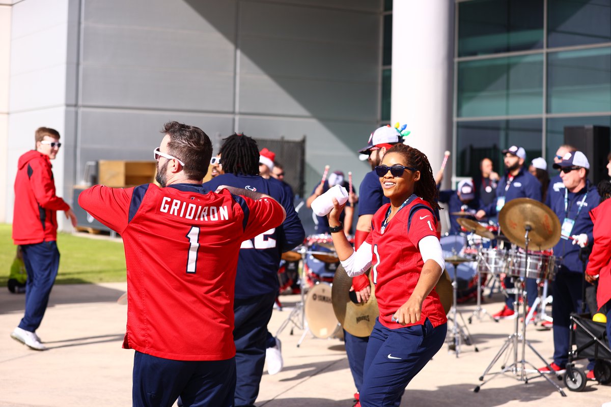 I'm so excited for my first NFL Draft Party! You know it's a party when you see HTC, Deep Steel Thunder, and the Gridiron Gang all together!   #ganggang #gridirongang #webringtheparty #houstontexans