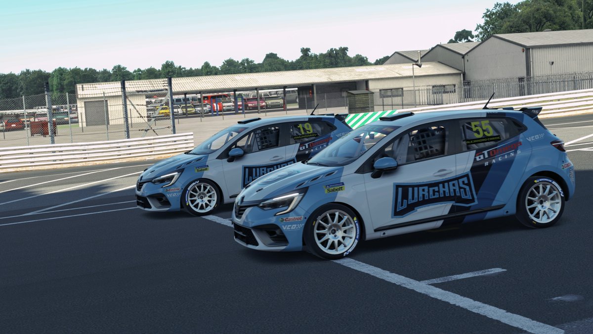 TRLRacingLine's tweet photo. The Racing Line's Clio Cup Team Lineups:

Lurchas Galicia - @Lurchasgaming Galicia

Jesus Amundaray
Alejandro Caride - @Silva_a90

@vcoesports @GTOmegaRacing 
#iRacing #RLCC https://t.co/3KBN4icj9i