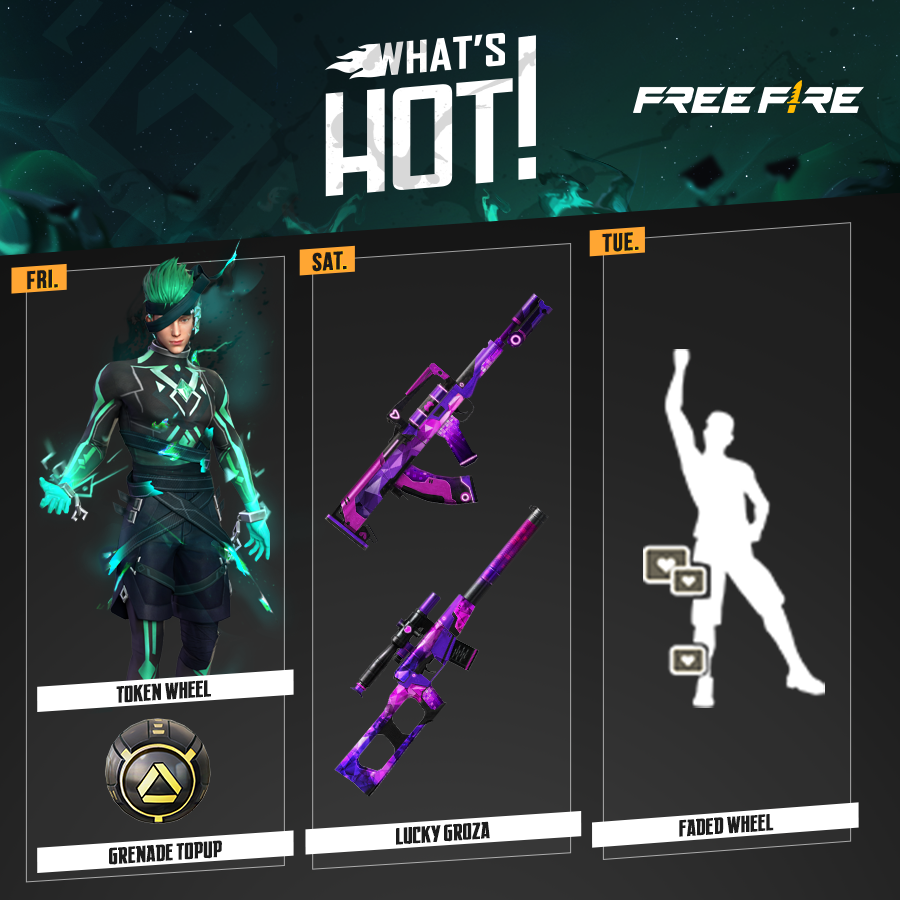 Free Fire X club America collaboration glowall skin and bundle