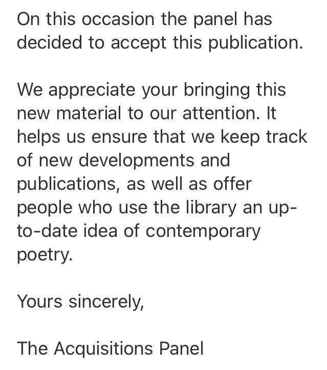 clairecollison1's tweet image. I’m in the Poetry Library! So thrilled. The Royal Festival Hall and I share a birthday (I’m 12 years younger). It’s one of my favourite places. Thanks @natpoetrylib for having me! #Acquired #RFH #PoetryLibrary  #southbank