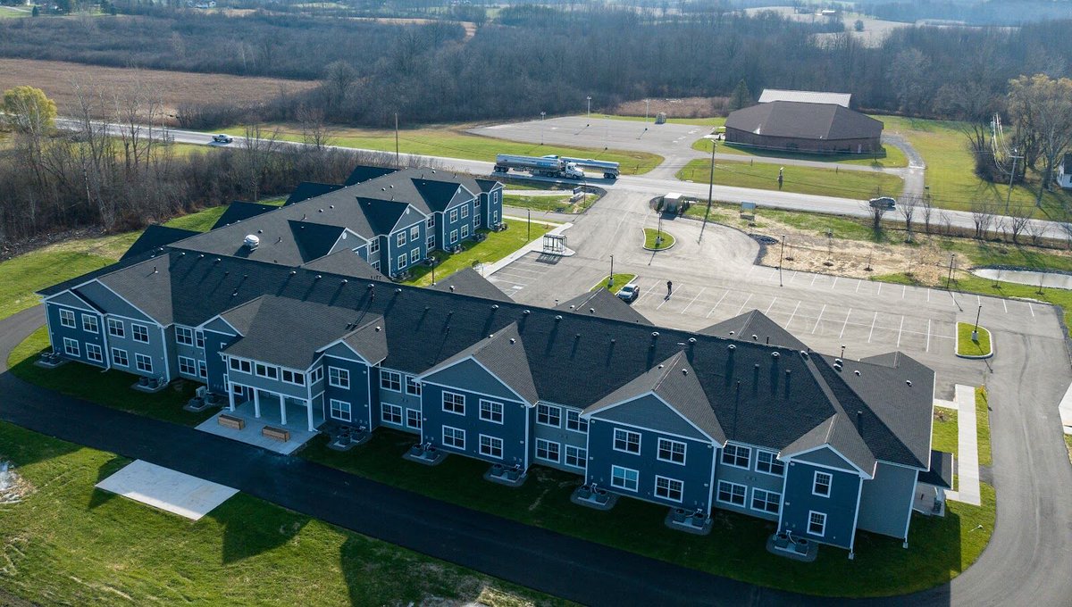 RocCornerstone's tweet photo. We are thrilled to announce that Sennett Meadows Senior Apartments has achieved LEED Gold designation from the United States Green Building Council! This recognition highlights our dedication to green practices in design, construction, and operations. https://t.co/6WQ3FWsd9w