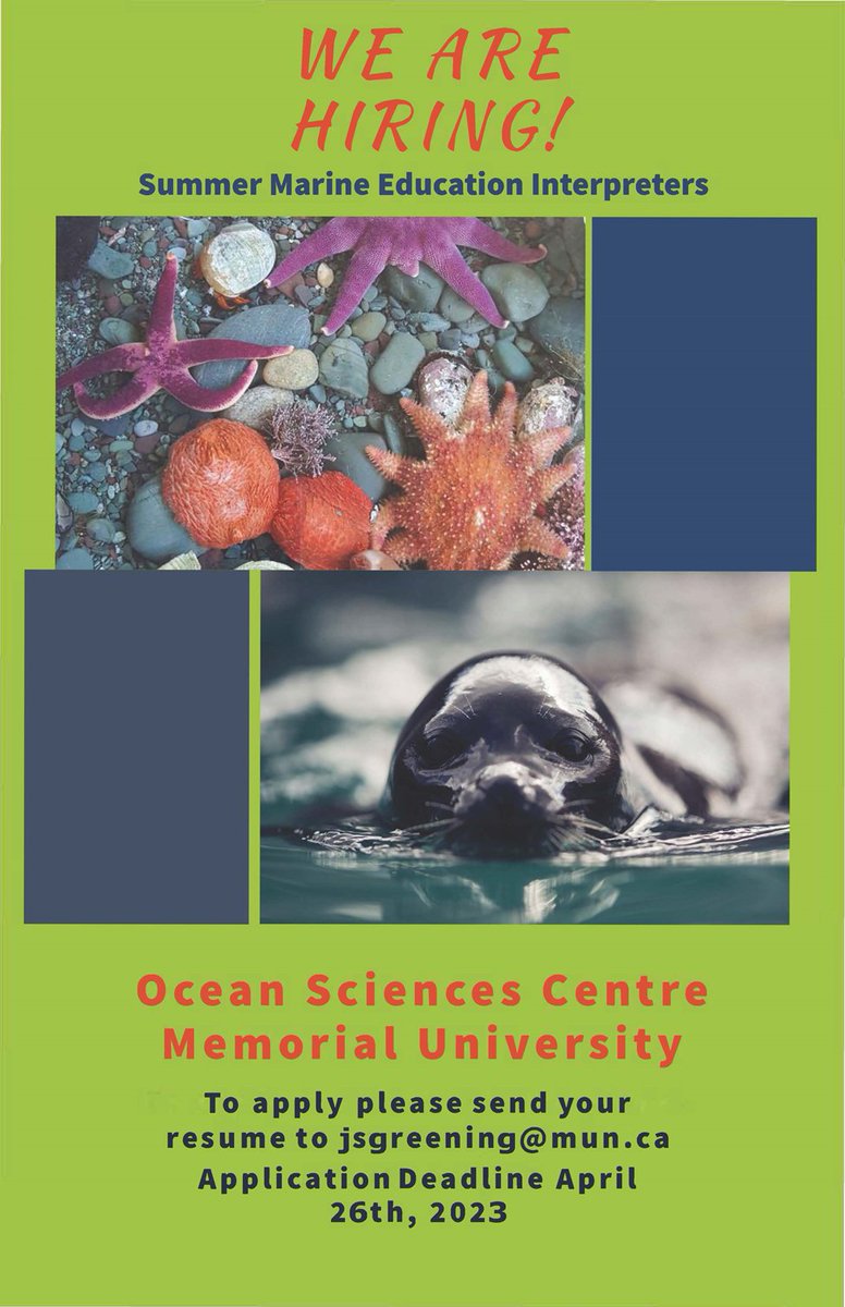 Ocean Sciences (@munocean) on Twitter photo 2023-04-18 18:45:46