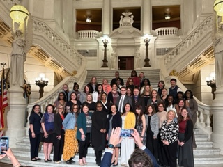 BeautifulB_CC's tweet photo. Today was a special day for Beautiful Beginnings.  We traveled to Harrisburg to receive the PA Equity in Early Childhood Champion Award at the Bronze level.  We are honored to be recognized for our work and proud to be in the company of so many amazing providers. https://t.co/GbdLWhrTVZ