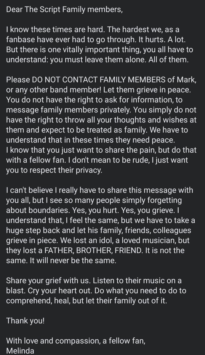 TSQofficial12's tweet photo. Hi there! Please read this and RT if you agree with us. With love, Melinda 🤍 https://t.co/KS1aDUWN8I
