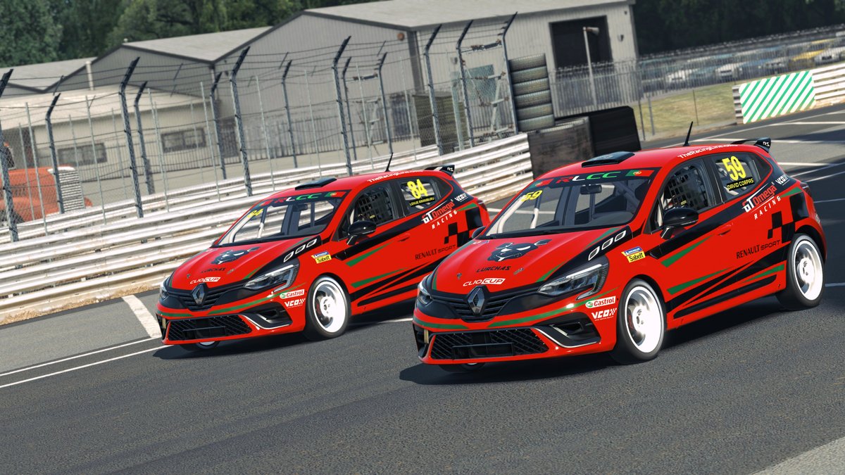 TRLRacingLine's tweet photo. The Racing Line's Clio Cup Team Lineups:

Lurchas Euskadi - @Lurchasgaming Euskadi

Iker Lekue - @PusmanRules
David Corpas - @microled_r

@vcoesports @GTOmegaRacing 
#iRacing #RLCC https://t.co/lGwTbd5g4f