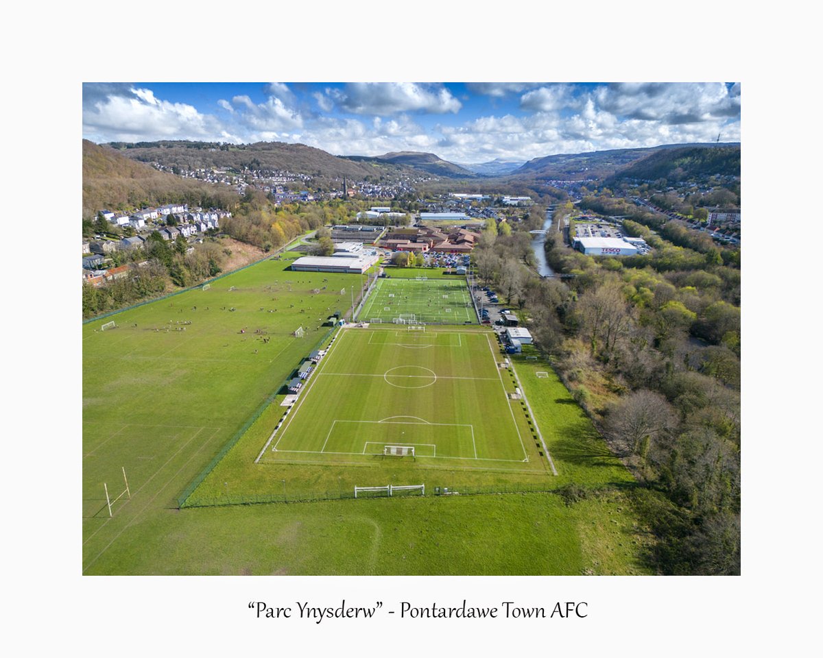 #ParcYnysderw home of @PontardaweTown viewed from different heights.. @CymruLeagues #JDCymruSouth #Football #FootballStadiums #Cymru #dronephotography