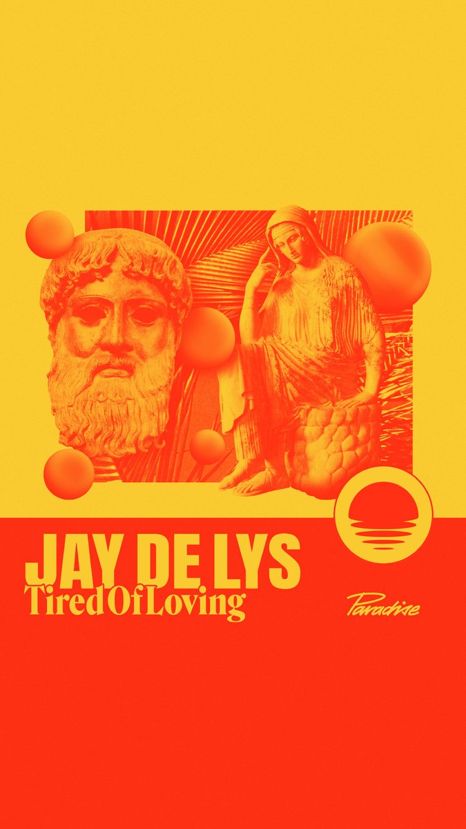 jaydelysmusic's tweet photo. "TIRED OF LOVING" x ⁦@ParadisePrds⁩ 🌴 MAY 5th. https://t.co/5qzUBQC0Ql