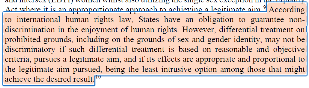 OnWomensRights's tweet image. @UN_Women Special Rapporteur on #ViolenceAgainstWomen report on proposed Scottish law succinctly points out the problem with #SelfIdentification. Much of the Report applies to Canada, our laws protecting sex *must* be more robust. womenmattercanada.com/_files/ugd/cd7… #VAW #WomensRights #SBV