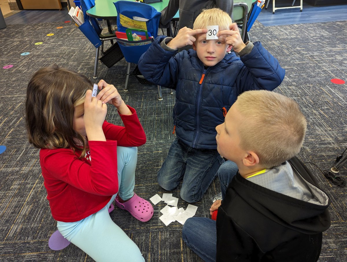 We played a new game called "Numbers Up" to practice adding and subtracting tens.  <a href="/MrsTomion_MW/">Kristin Tomion</a> <a href="/eureka_math/">Eureka Math</a>