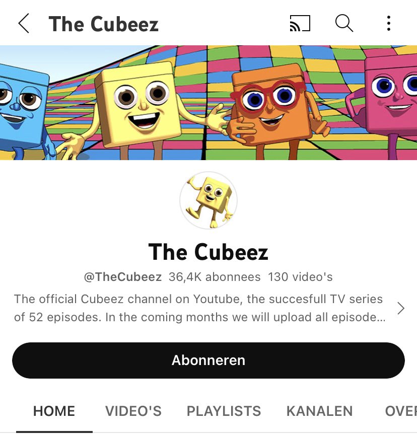 TheCubeez's tweet photo. More than 36,000 subscribers on YouTube!! Thanks for watching, subscribing, liking and sharing. 🙏🏻 Here’s to continuing to grow and bringing even more education, fun and adventures! Cheers from all of us on the Cubeez team! #grateful #youtube #serie #cubeez #education #preschool https://t.co/IA8l1jWKDg