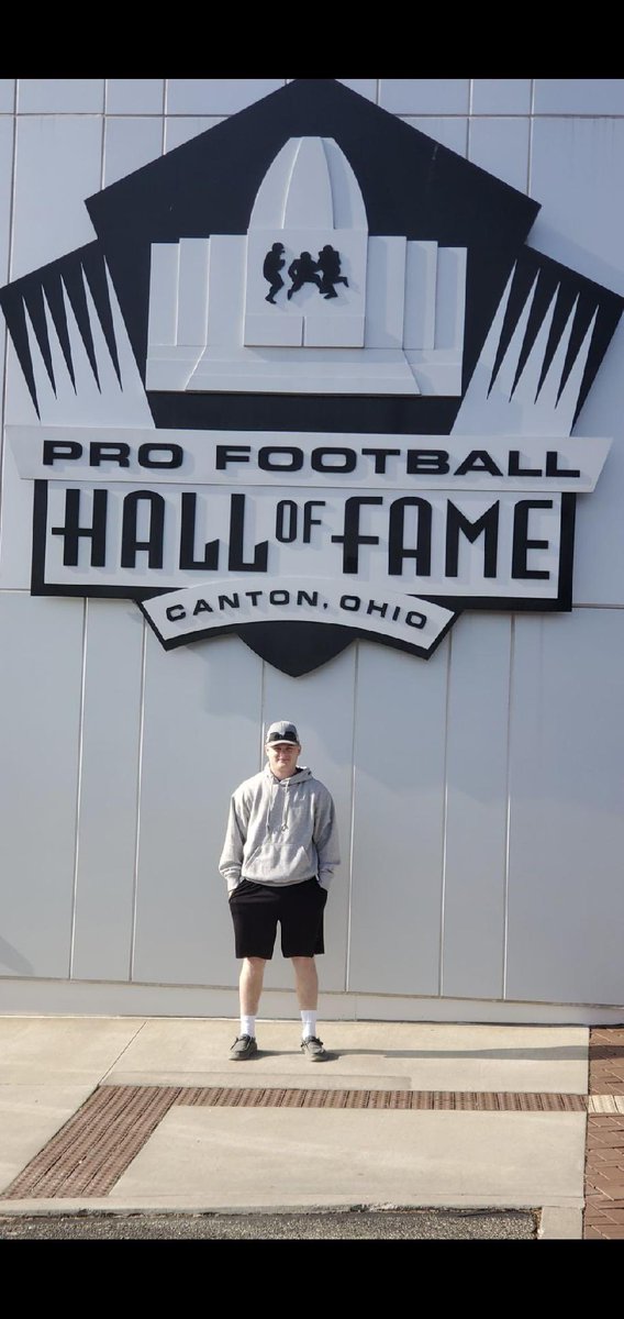 GviewFootball's tweet photo. Rising Junior RB/LB Cooper Payton was invited to participate in the Blue/White Showcase in Canton! As expected Coop jumped at the opportunity to ball out! He had a great experience and we are proud of his commitment to the game! 🏈🐏💪🏻 https://t.co/UXru0Wq2AX