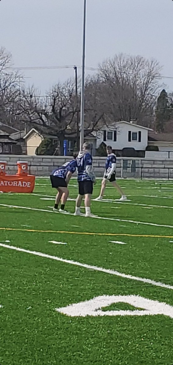 Rising Junior RB/LB Cooper Payton was invited to participate in the Blue/White Showcase in Canton! As expected Coop jumped at the opportunity to ball out! He had a great experience and we are proud of his commitment to the game! 🏈🐏💪🏻