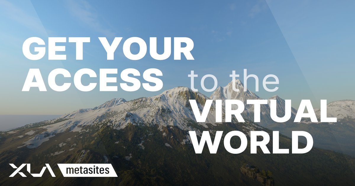 The #virtualworld is at your door. 🔑 Explore XLA Metasites, a 3D space where you can interact with your favorite brands, community members, and more. 

XLA Metasites are curated spaces within the expansive virtual world, fully realized by XLA and Unreal Engine 5 🗺️ #XLAMetasites