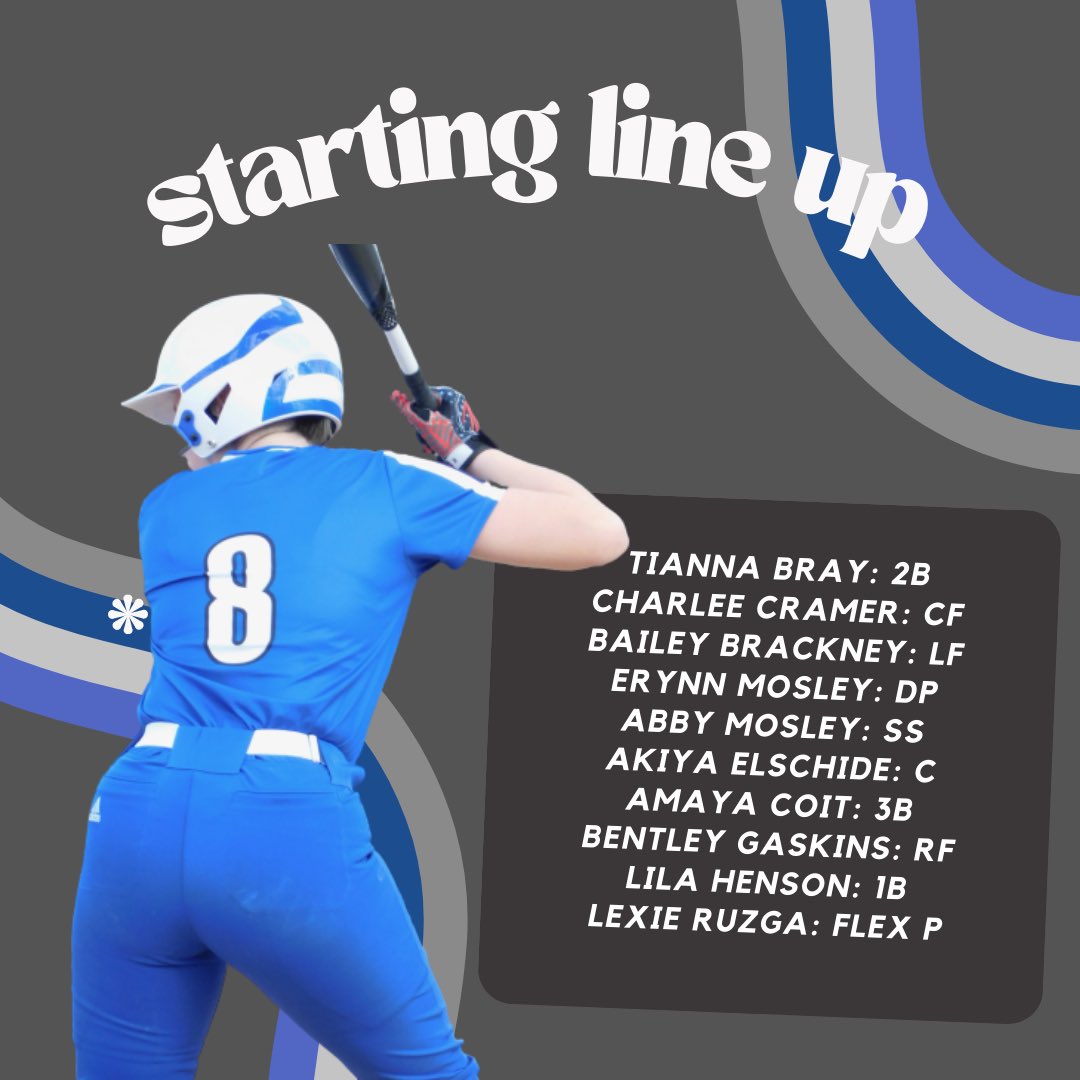 JV starting line up for tonight’s game vs <a href="/whitelandsports/">Whiteland Athletics</a> 💪🏼💪🏼