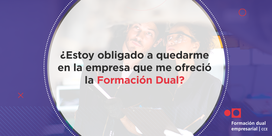 Es una opción que la Empresa dependiendo de sus posibilidades podrá ofrecer a los estudiantes egresados. Será una decisión conjunta entre la empresa y estudiante. #FormaciónDualEmpresarial