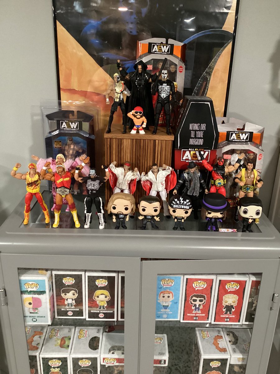 ItsANonIssue's tweet photo. The Fam!! Just waiting for Blood and Guts Brit and Thunder Rosa to arrive thanks @RingsideC
#prowrestling #Figureaddict https://t.co/hDVCFMO9V1