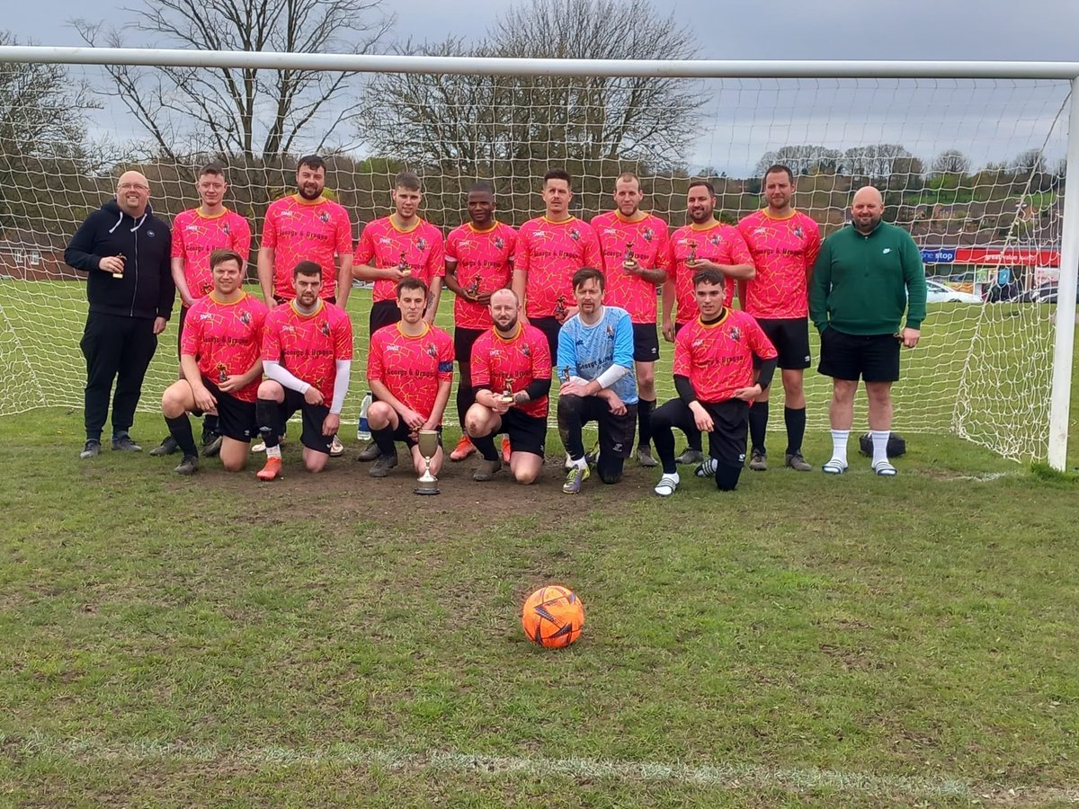 Division 2 winners George &amp; Dragon fc. 
Well done to all at the club