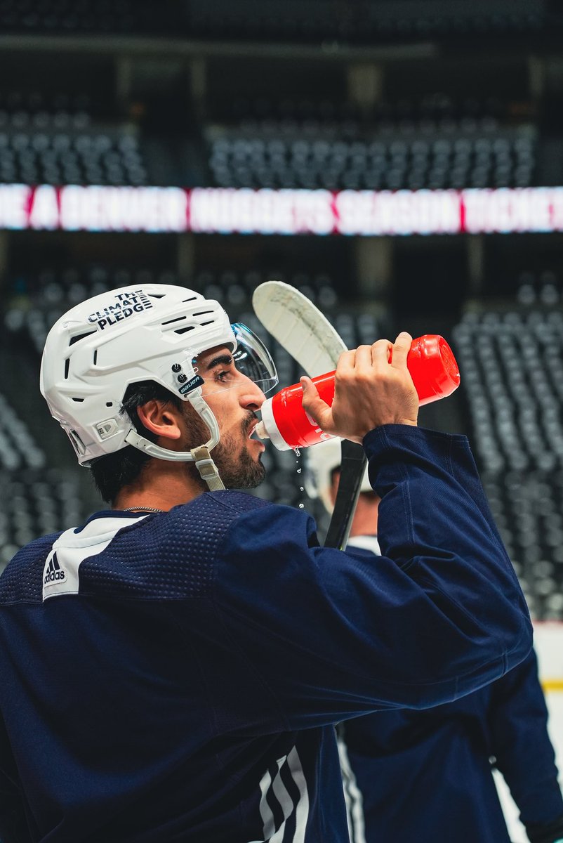 SeattleKraken's tweet photo. first morning skate of the post-season. https://t.co/FKMBjnACst