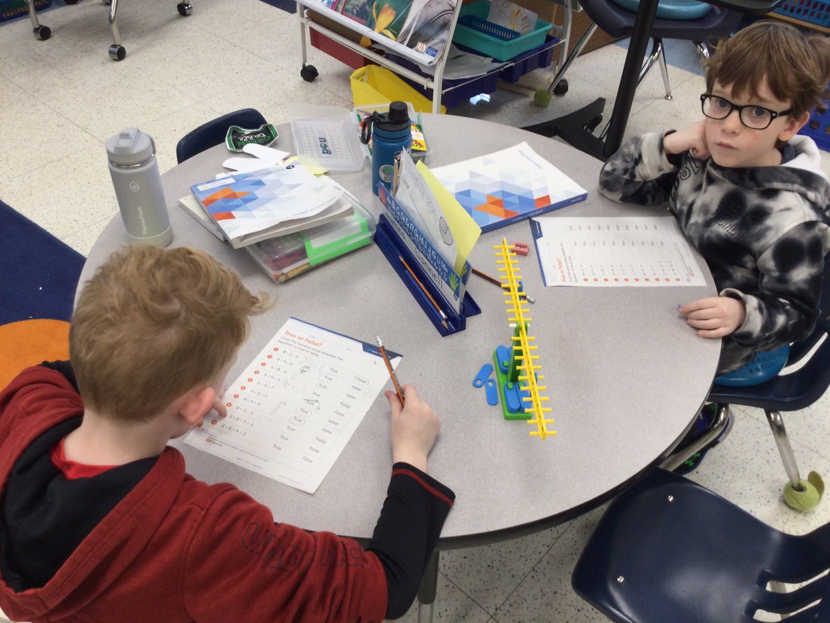 megsmith_ramsey's tweet photo. Collaboration and communication to solve “True and False” math problems! @TisdaleSchool @ramseyNJschools https://t.co/6jCURGYO2l