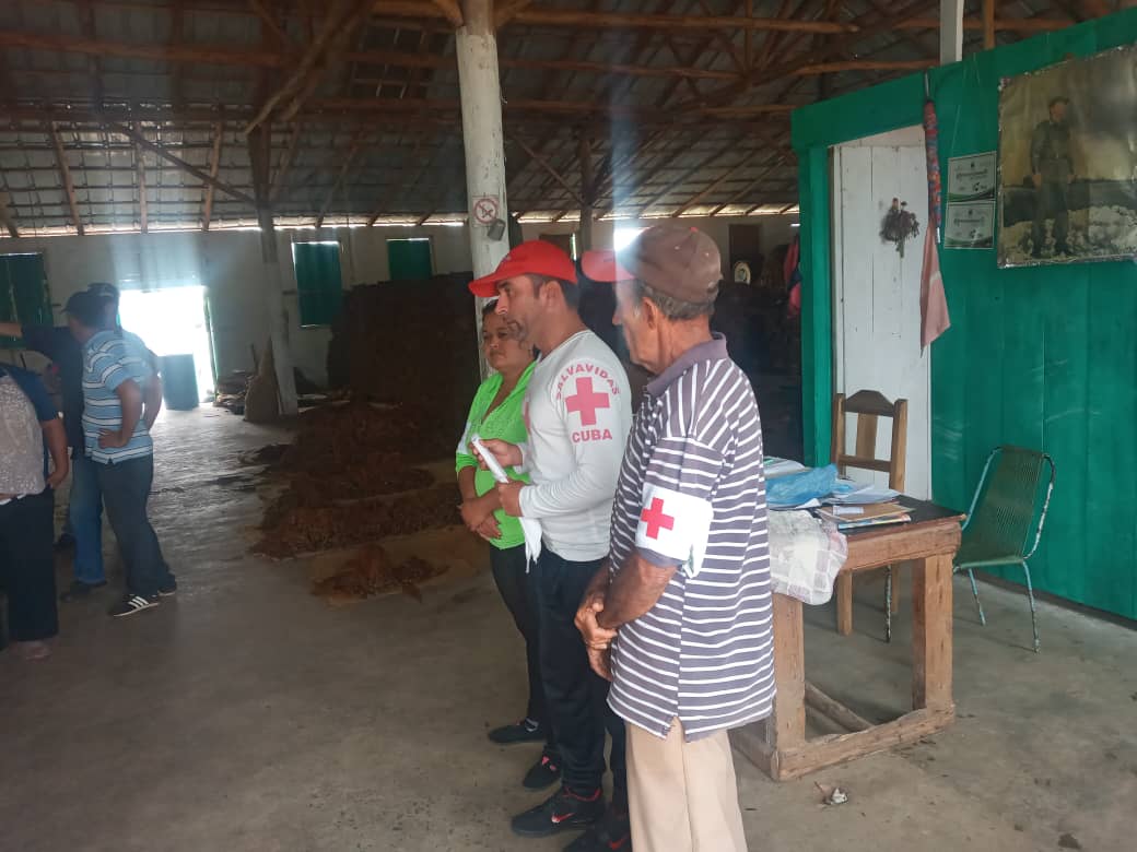 HumanityCuba's tweet photo. ✍ El municipio #Sandino, de Pinar del Río, realizó una capacitación en gestión inclusiva para #desastres a trabajadores de la escogida de tabaco. La actividad se desarrolló en el marco del proyecto #CuencaResiliente, el cual es financiado por @ECHO_LatAm https://t.co/S22AlsWGK9
