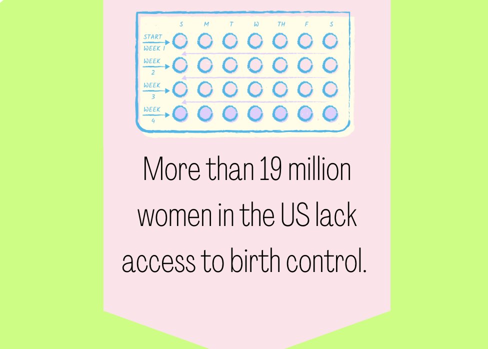 Individuals living in contraceptive deserts still struggle to gain access to contraceptives. A contraceptive desert is a county where there is not at least one clinic providing various contraceptive methods to women who need publicly funded contraception. Post by #WAGS2352